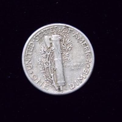 1945 Mercury Dime P