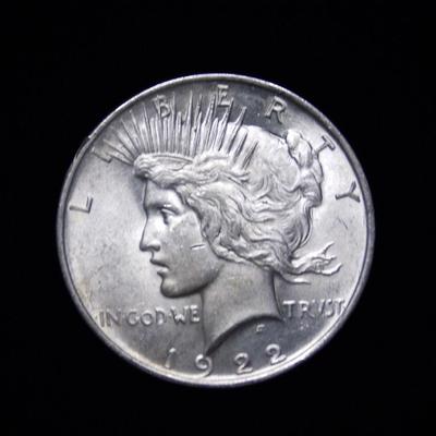 1922 Peace Dollar