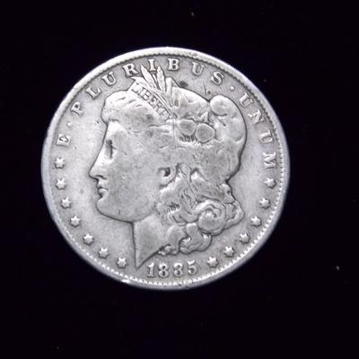 1885 O Morgan Silver Dollar 90% Silver