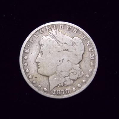 1878 S Morgan Silver Dollar 90% Silver