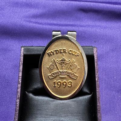 1993 Ryder Cup Money Clip