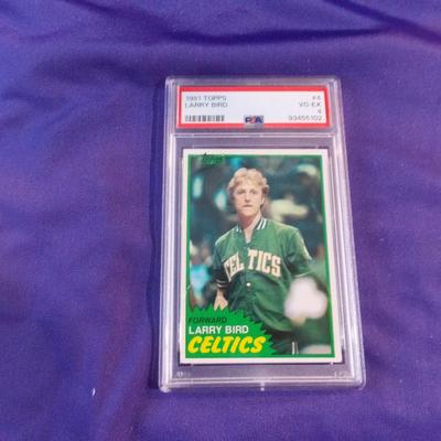 1981 Topps Larry Bird 2nd year card