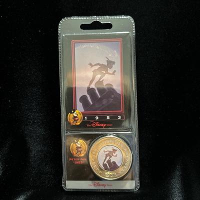 1953 Disney Peter Pan Coin