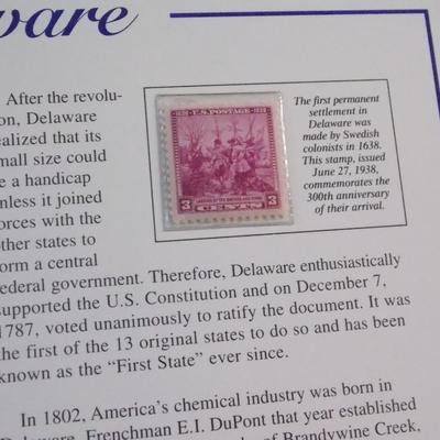 Delaware The First State Coins and Stamps
