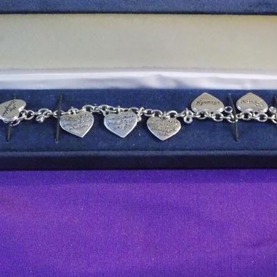 Nice heart Charm Bracelet