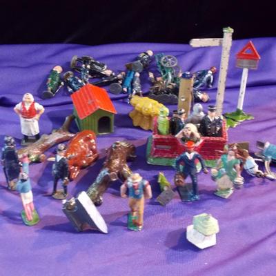 Vintage Metal and Lead People (Some Made in England)
