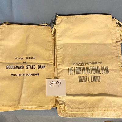 Vintage Bank Bags