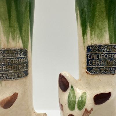 Vintage Rio Hondo Woodland Fawn Bud Vases (2)