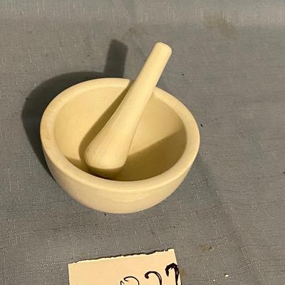 Porcelain Mortar and Pestal
