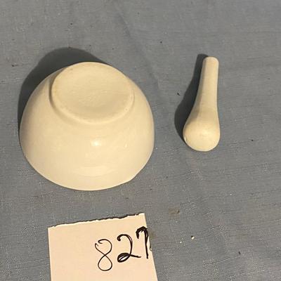 Porcelain Mortar and Pestal