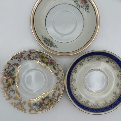 VTG Hand Painted Occupied Japan Tea Cups & Saucers