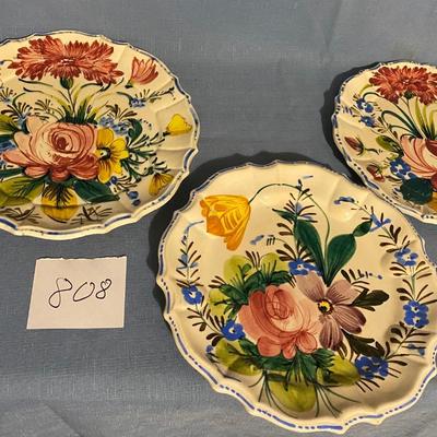 Italian Hand Painted Plates