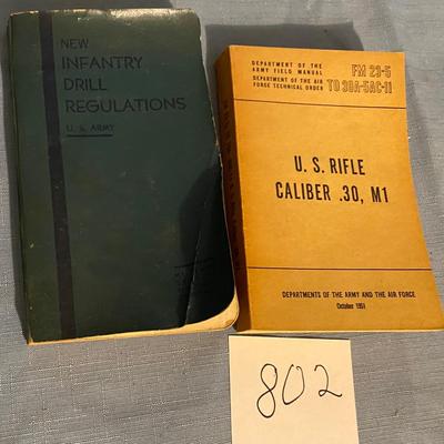 Vintage Army Books