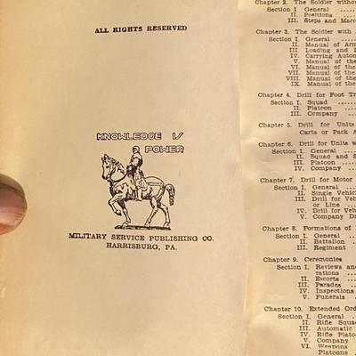 Vintage Army Books