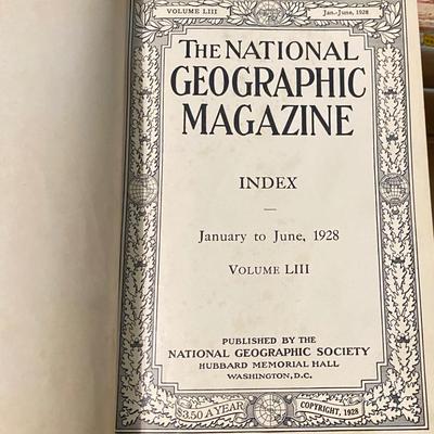1928 National Geographic Magazine and 2 Boxes More
