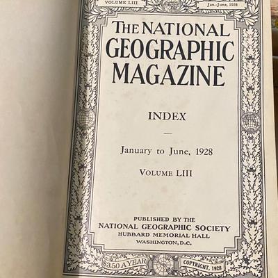 1928 National Geographic Magazine and 2 Boxes More