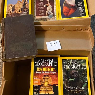 1928 National Geographic Magazine and 2 Boxes More