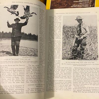 1928 National Geographic Magazine and 2 Boxes More