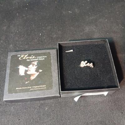 THE ELVIS COLLECTION RING BY LOWELL HAYS SIZE 8 1/2