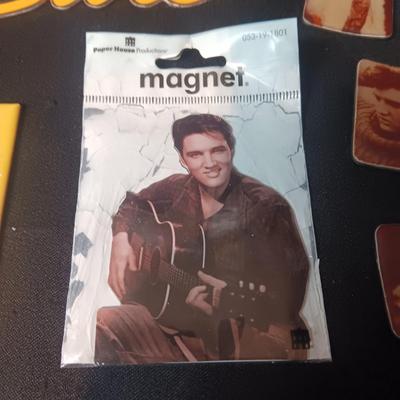 A COLLECTION OF ELVIS MAGNETS