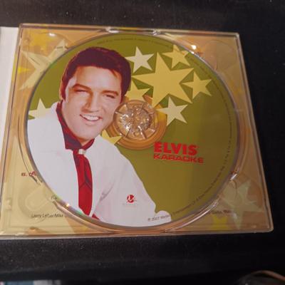 ELVIS KARAOKE 3 CD'S WITH LYRIC BOOK PLUS A LETTER TO A TALENT SHOW WINNER FROM ELVIS