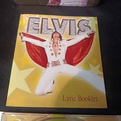 ELVIS KARAOKE 3 CD'S WITH LYRIC BOOK PLUS A LETTER TO A TALENT SHOW WINNER FROM ELVIS