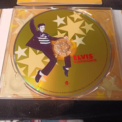 ELVIS KARAOKE 3 CD'S WITH LYRIC BOOK PLUS A LETTER TO A TALENT SHOW WINNER FROM ELVIS
