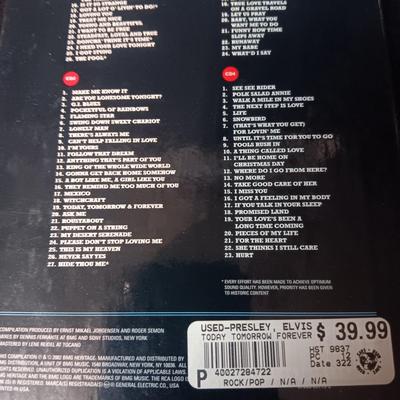 ELVIS MUSIC ON 4 CD'S AND A PAMPHLET