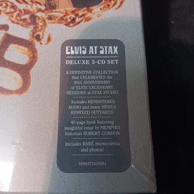 SEALED "ELVIS AT STAX" DELUXE 3 - CD SET