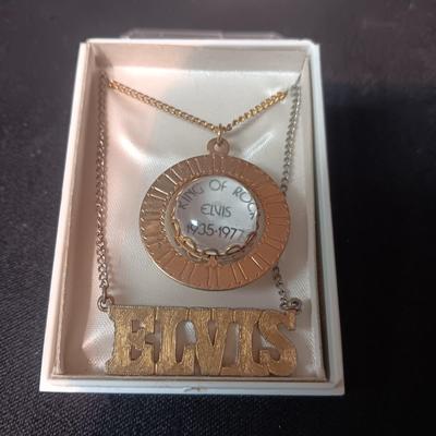 2 ELVIS PRESLEY NECKLACES