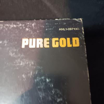 2 ELVIS VINYL RECORDS "ELVIS IN PERSON" (FAIR) "ELVIS PURE GOLD" (ALBUM IS GOOD)