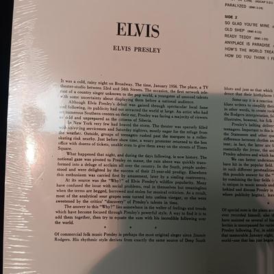1956 SEALED ELVIS VINYL RECORD