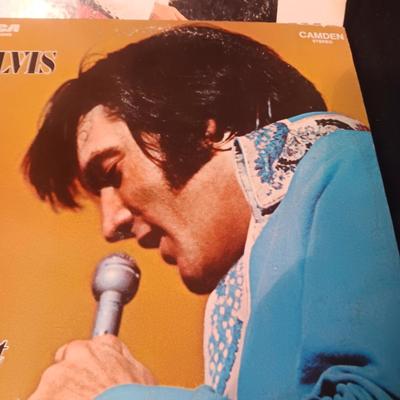 "LOVE LETTERS FROM ELVIS" AND "ALMOST IN LOVE" VINYL RECORDS