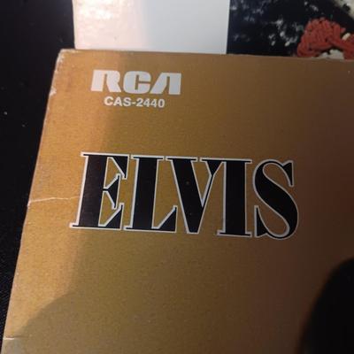 "LOVE LETTERS FROM ELVIS" AND "ALMOST IN LOVE" VINYL RECORDS