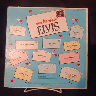 "LOVE LETTERS FROM ELVIS" AND "ALMOST IN LOVE" VINYL RECORDS