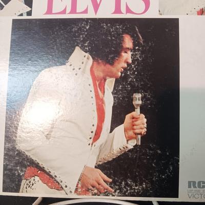 "LOVE LETTERS FROM ELVIS" AND "ALMOST IN LOVE" VINYL RECORDS