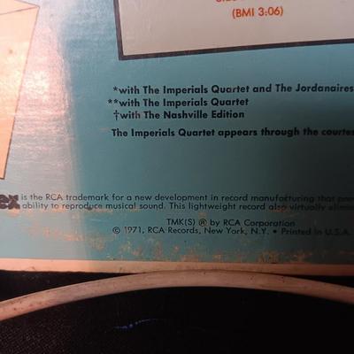 "LOVE LETTERS FROM ELVIS" AND "ALMOST IN LOVE" VINYL RECORDS