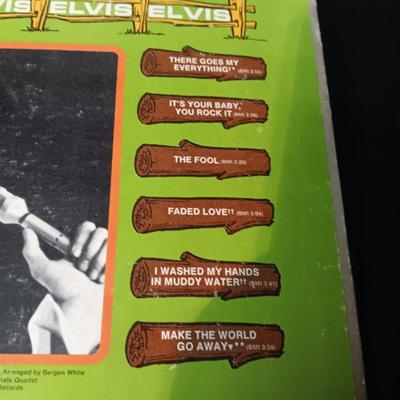 ELVIS VINYL RECORD FOR FANS ONLY & "ELVIS COUNTRY"