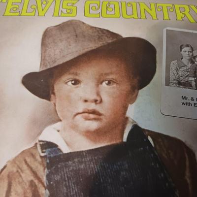 ELVIS VINYL RECORD FOR FANS ONLY & "ELVIS COUNTRY"