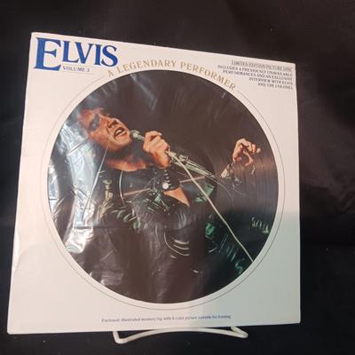 ELVIS "A LEGENDARY PERFORMER" LIMITED EDITION PICTURE DISC