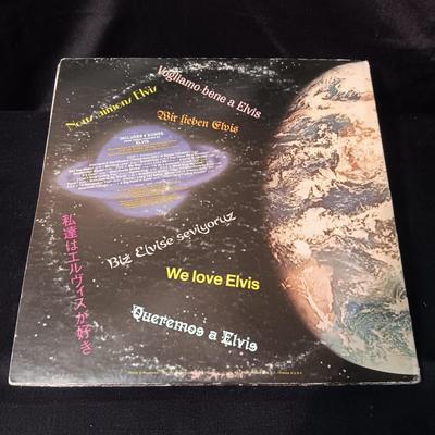 ELVIS "ALOHA FROM HAWAII VIA SATELLITE" VINYL RECORDS