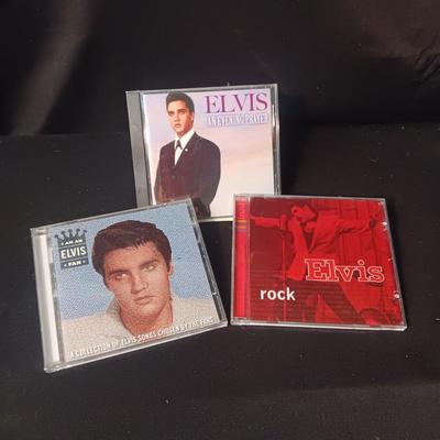 3 ELVIS CD'S