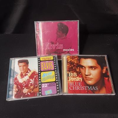 3 ELVIS CD'S