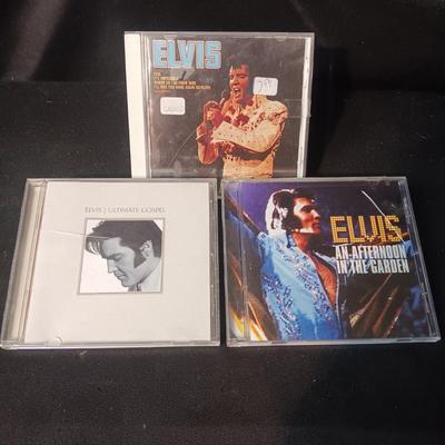 3 ELVIS CD'S
