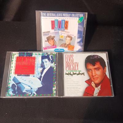 3 ELVIS CD'S