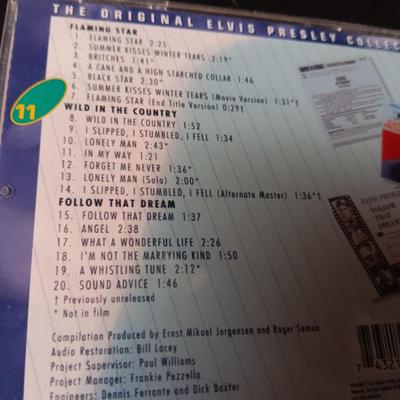3 ELVIS CD'S