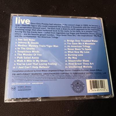 3 ELVIS CD'S