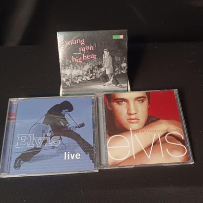 3 ELVIS CD'S