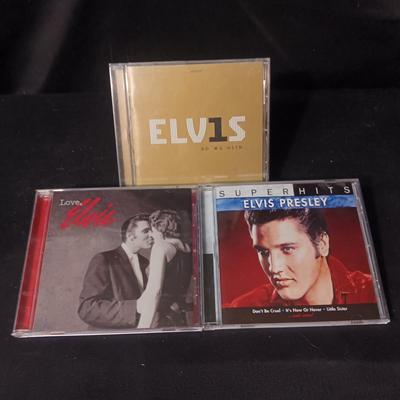 3 ELVIS CD'S