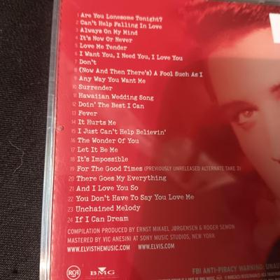 3 ELVIS CD'S